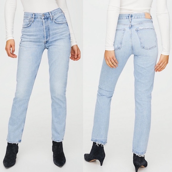 Citizens of humanity charlotte straight jeans La Luna light blue - Picture 15 of 16